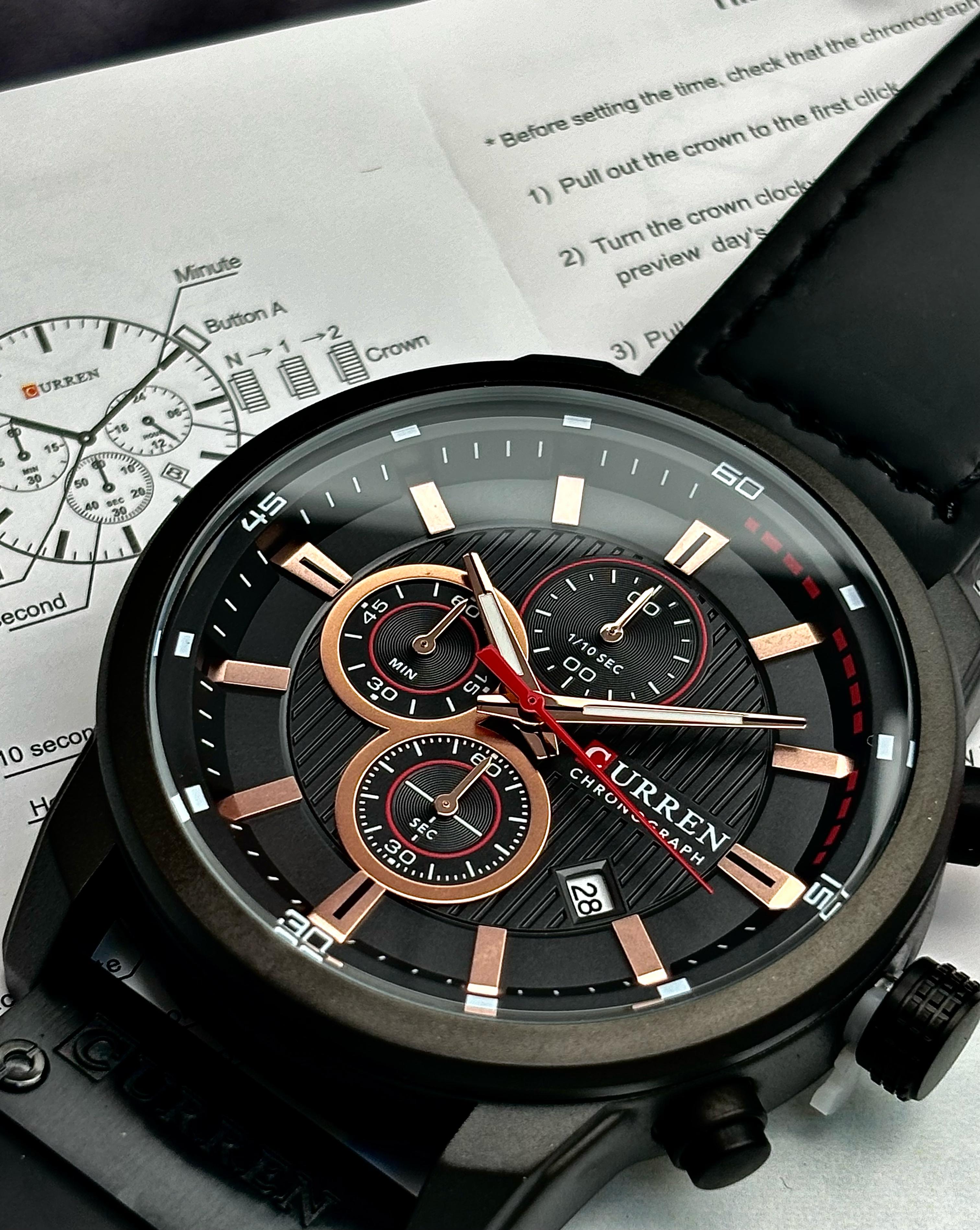 CURREN Executive Pro™ – Precision and Elegance in Every Decision