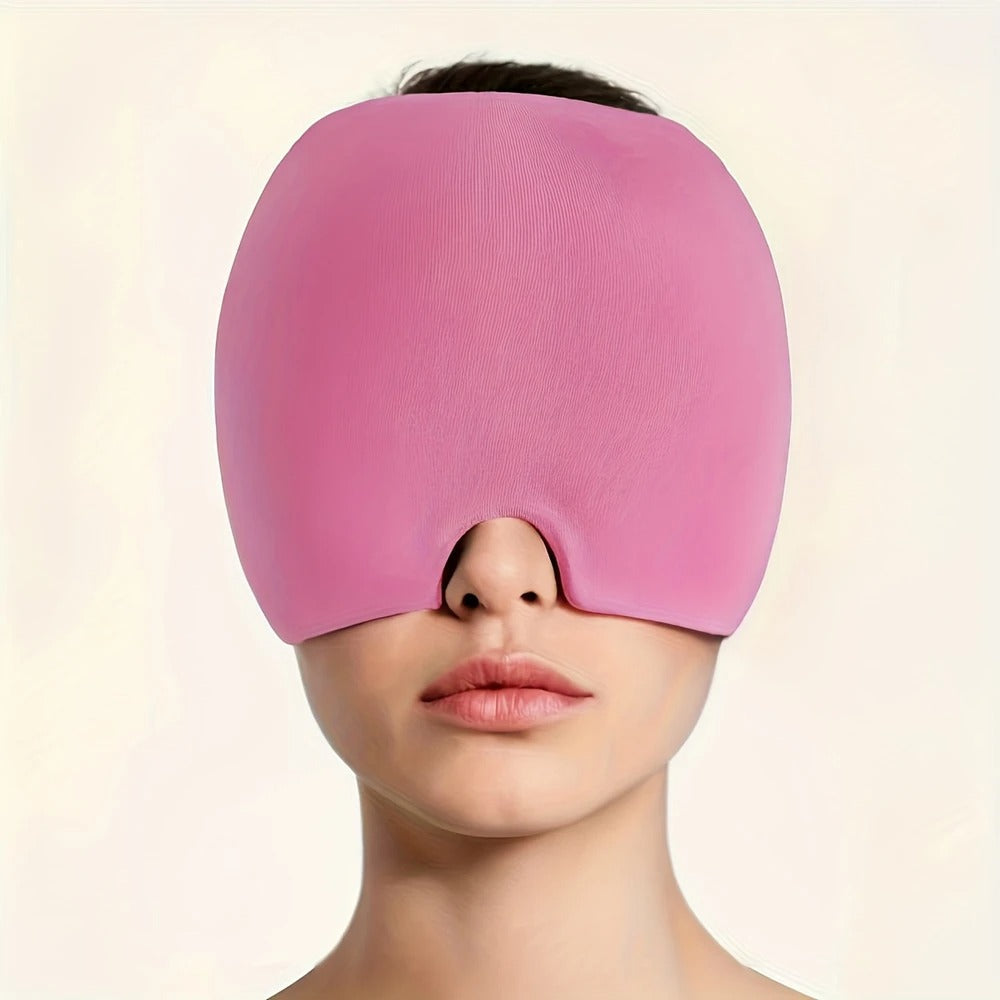 MigraRelief™ – Mascarilla de gel terapéutica para migrañas y estrés