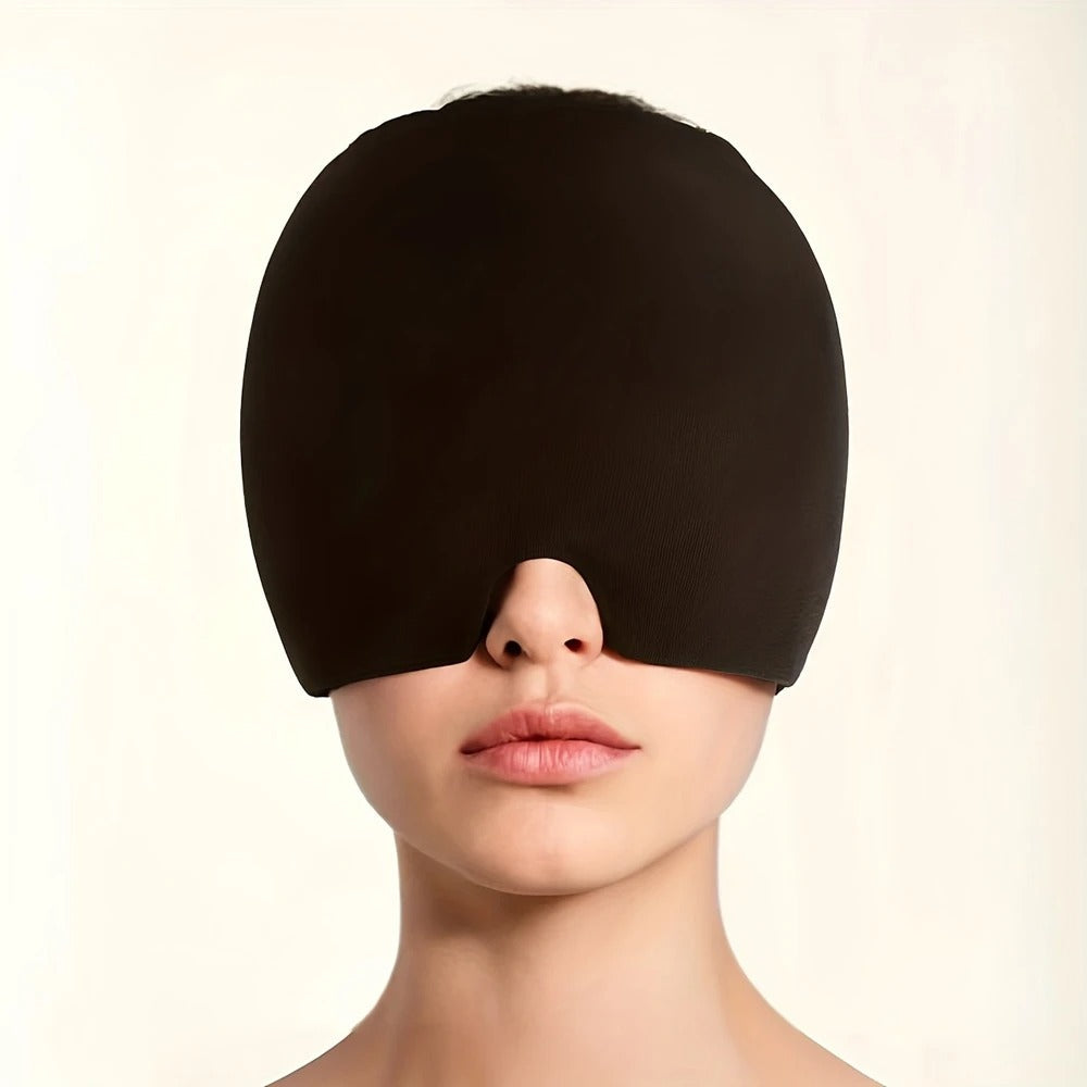 MigraRelief™ – Mascarilla de gel terapéutica para migrañas y estrés